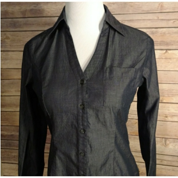 Express Tops - Express Button-down Blouse