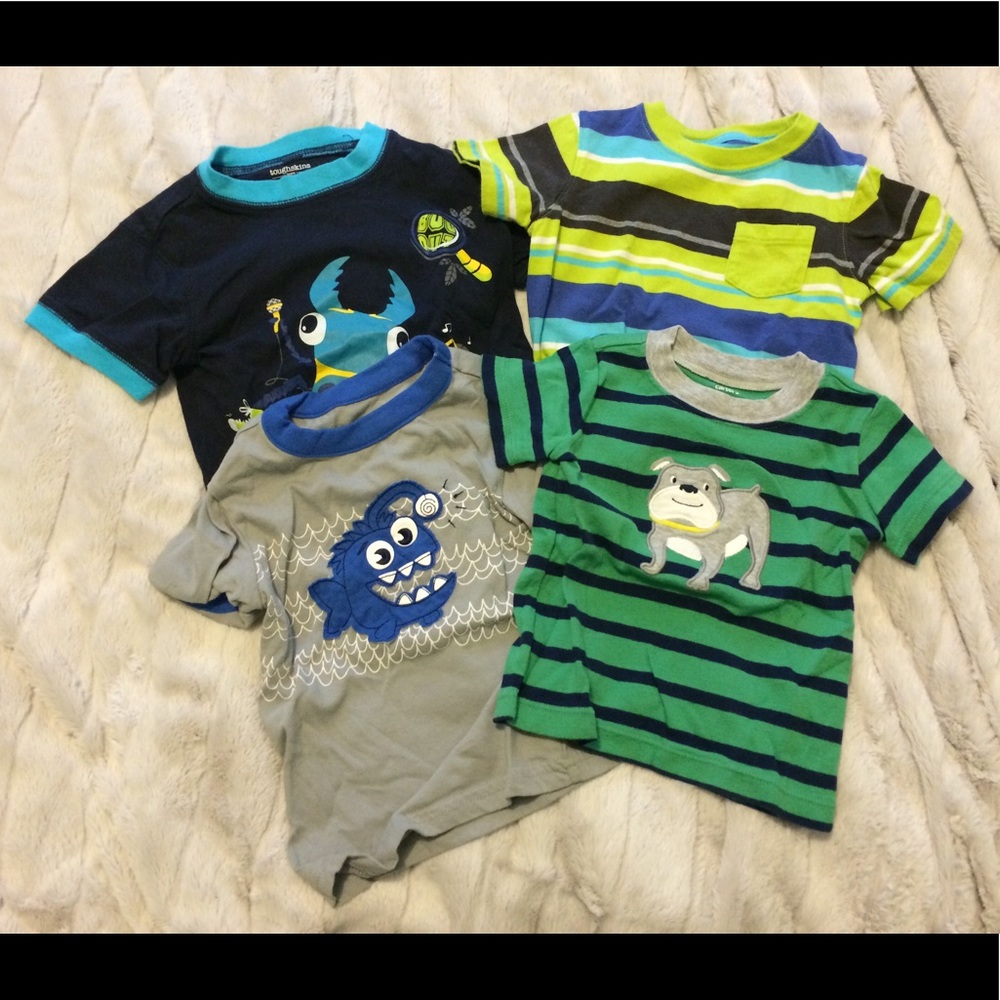Bundle: 4 Boys 18 Mos short-sleeve shirts