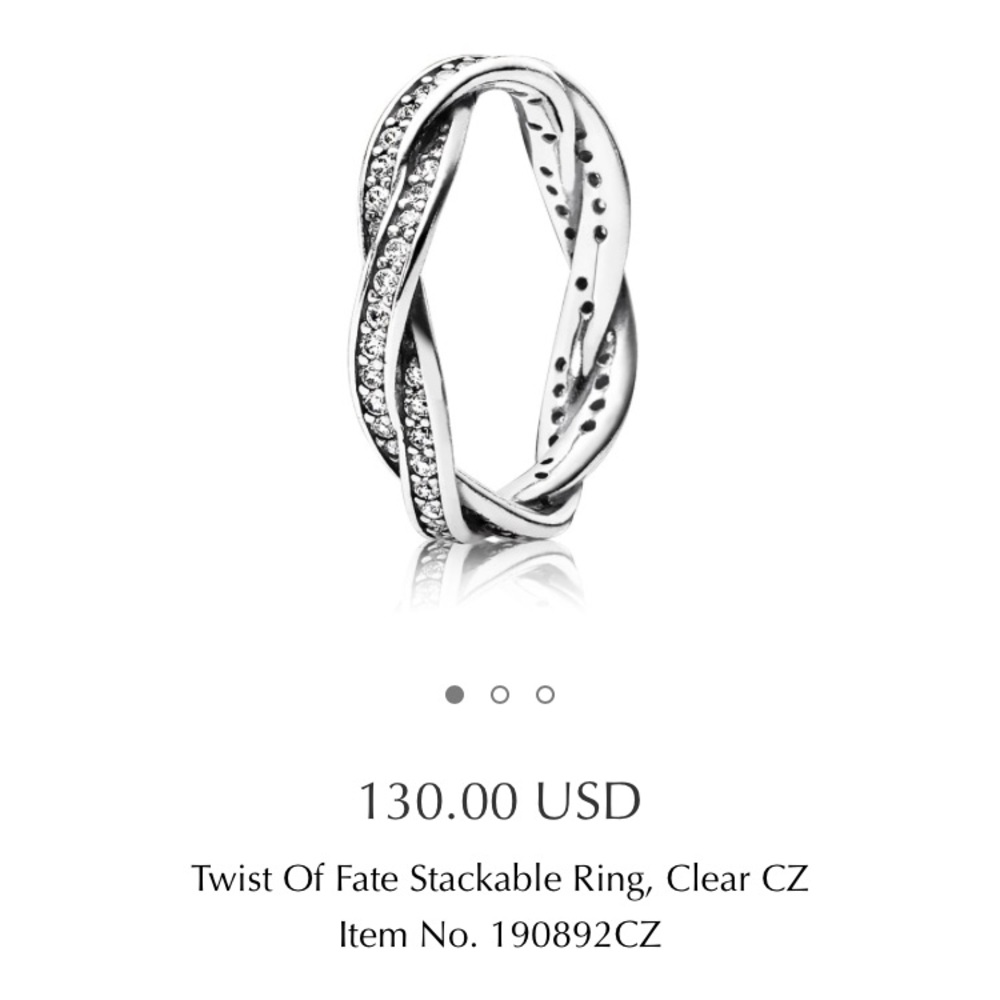Pandora Twist of Fate Ring
