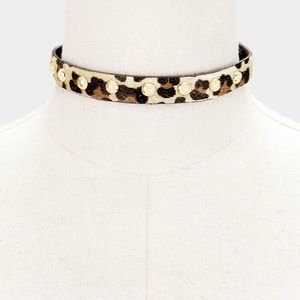 Leopard Choker