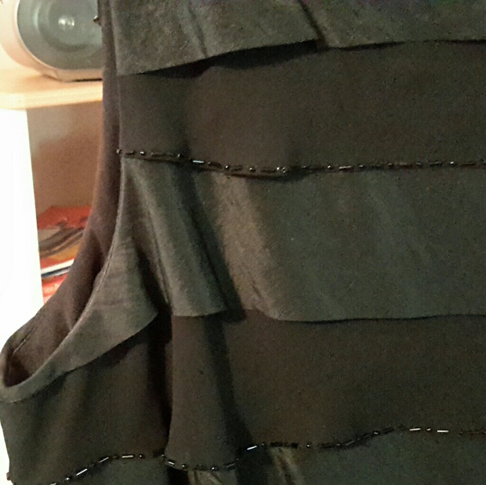 Black cocktail dress