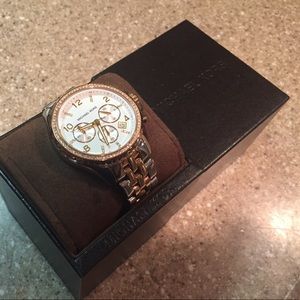 Michael Kors tricolor women's watch