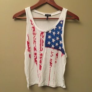 American Flag Tank Top