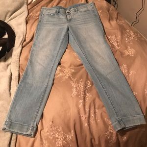 Modern skinny ankle jeans