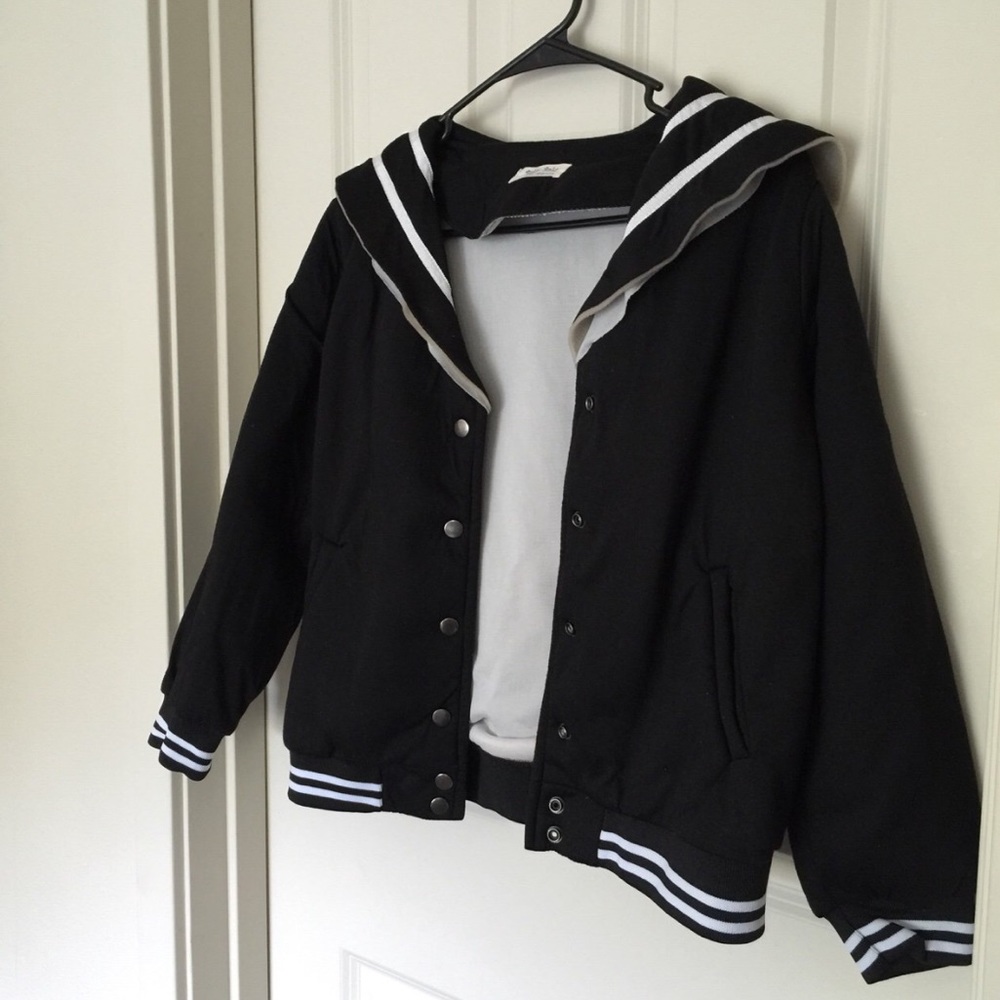 *ON HOLD* Striped Sailor Bomber Jacket