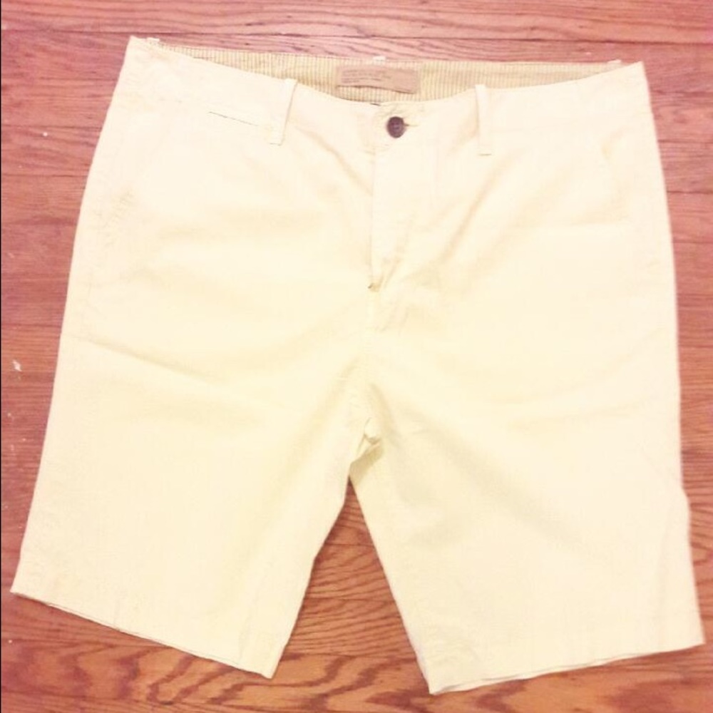 Men's True Religion Yellow Shorts