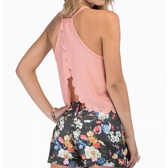 🌼5 for $25🌼 NWOT Chiffon Peach Blouse - Picture 2 of 5