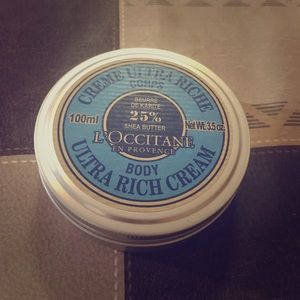 L''Occitane body cream