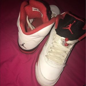 Air Jordan BLACK RED & WHITE