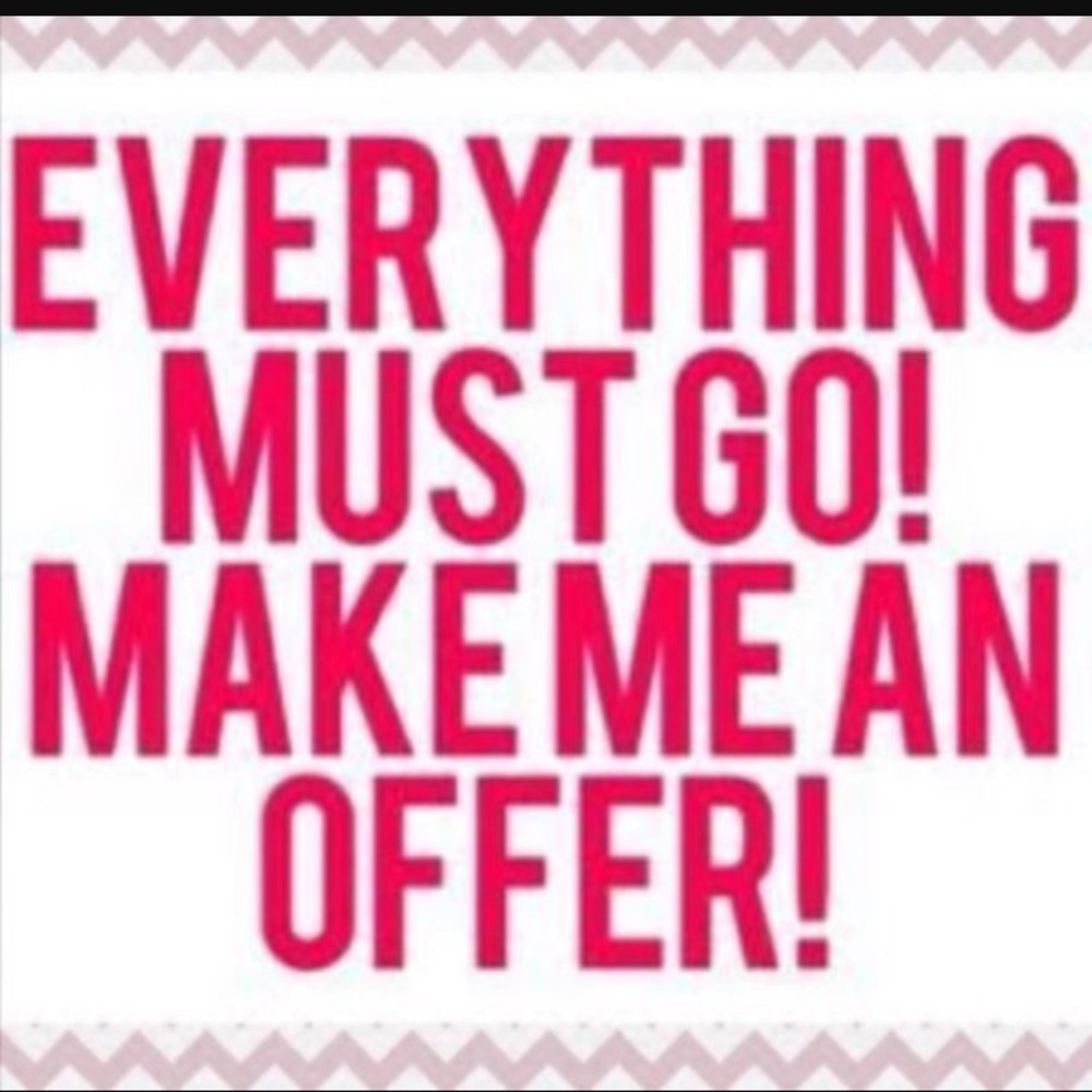 Everything must go