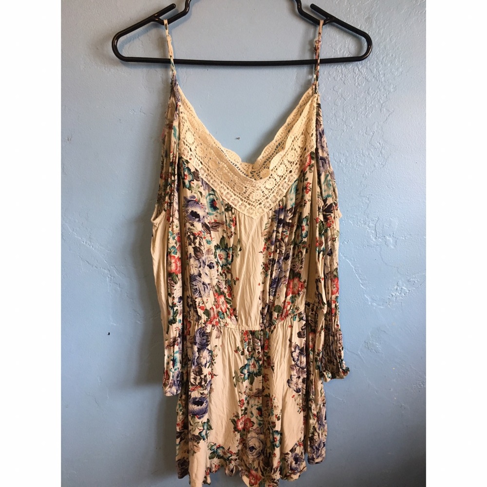 A Floral Romper
