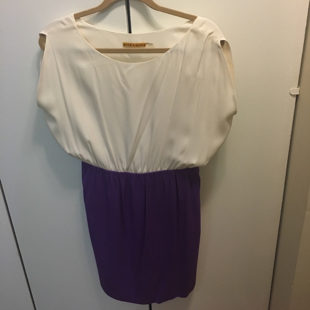 Alice + Olivia color block dress