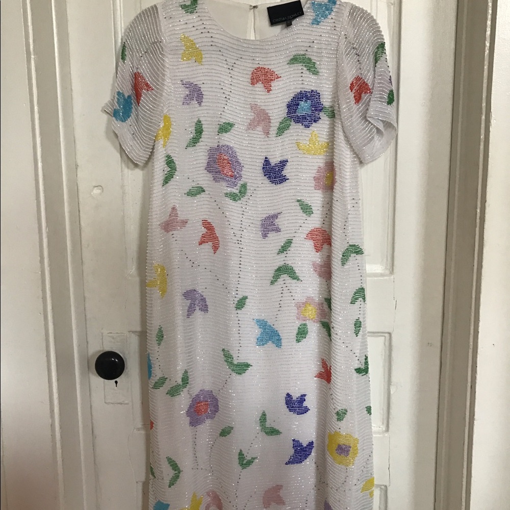 Cynthia Rowley Beaded Dress
