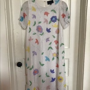 Cynthia Rowley Beaded Dress