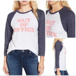 Sub_Urban Riot 'Out of Office' Baseball Tee