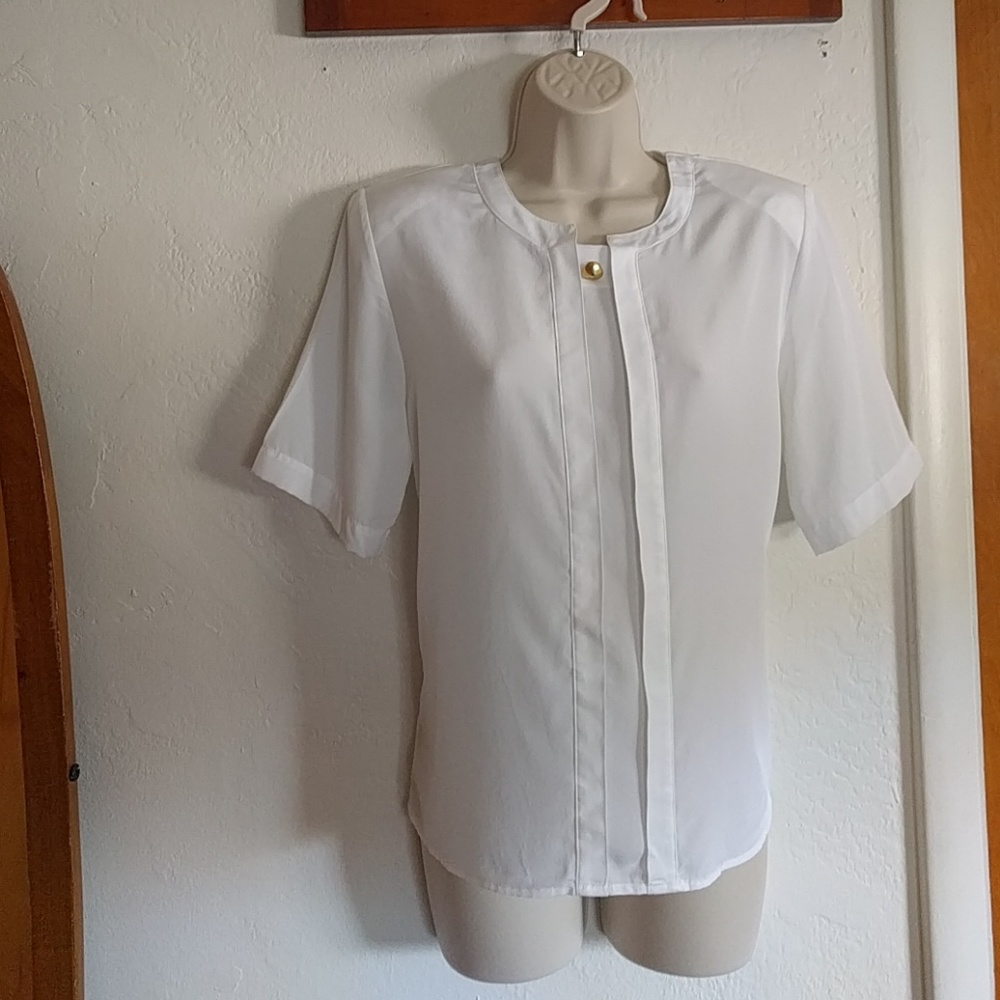 Eva Laurel White blouse
