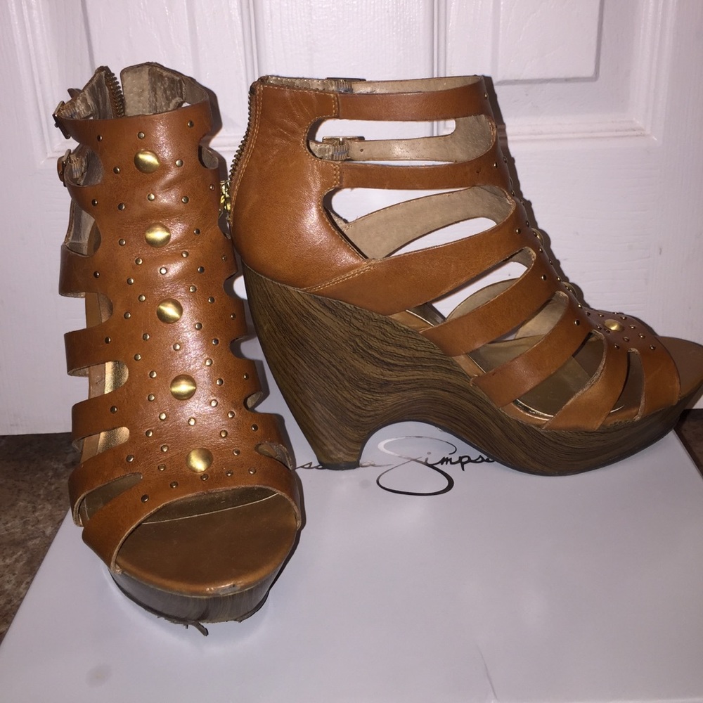 Jessica Simpson wedges