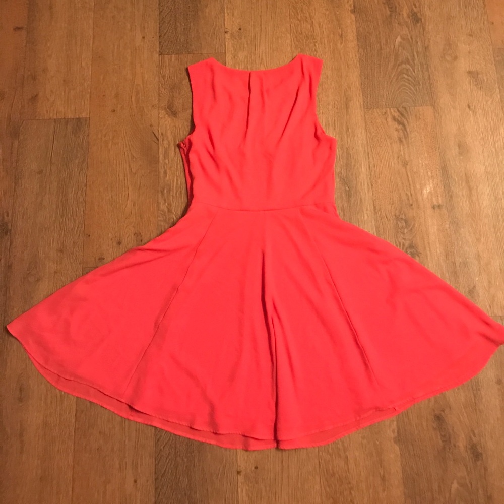 Coral Cocktail Dress