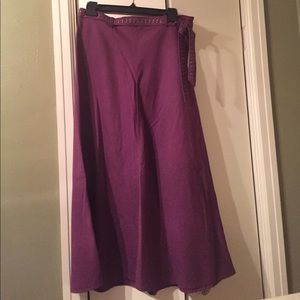 Purple Maxi Skirt from Old Navy