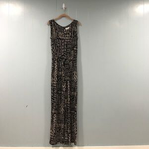 Calvin Klein Women's Sleeveless Aztec Jumpsuit