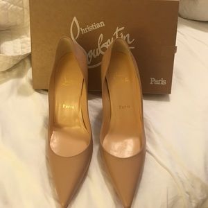 Christian Louboutin Apostrophy Pump; gently worn