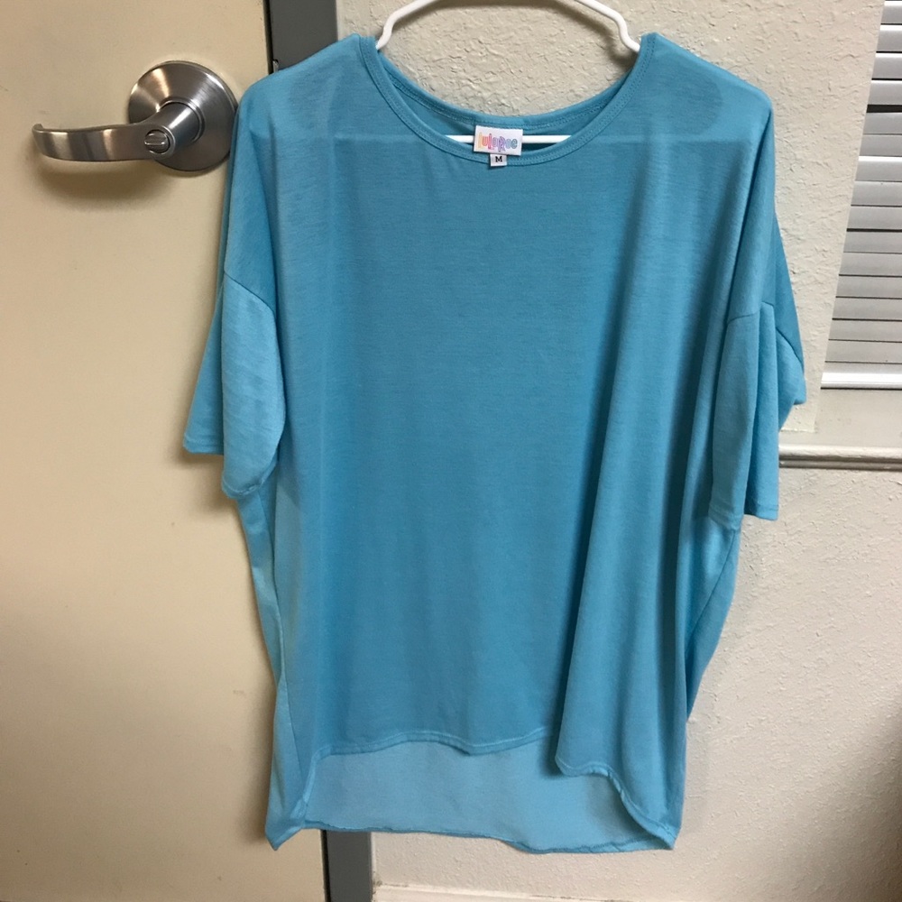 LuLaRoe Tunic- Light Blue