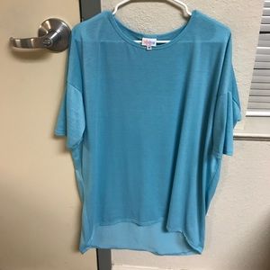 LuLaRoe Tunic- Light Blue