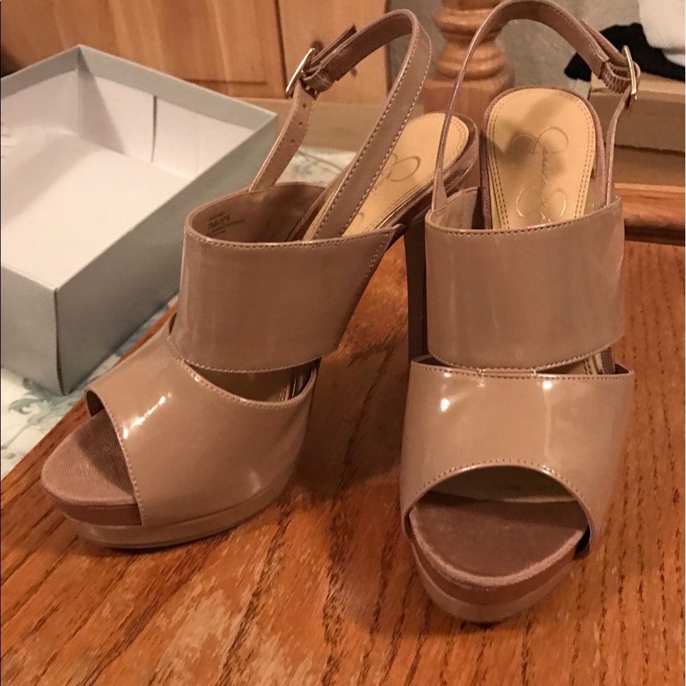 Jessica Simpson only worn once for a wedding.