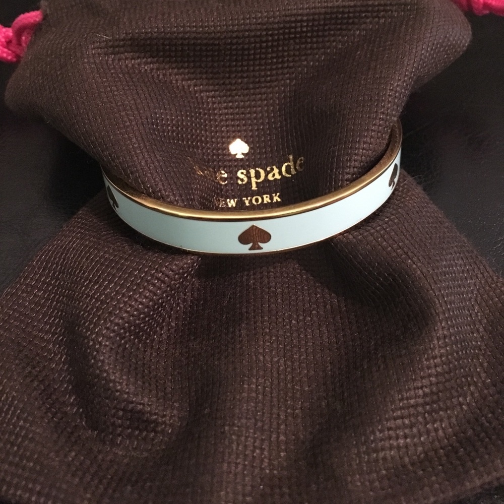 Kate Spade Teal/Gold Bangle