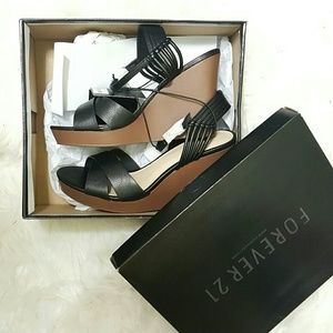 Brand new wedge shoes