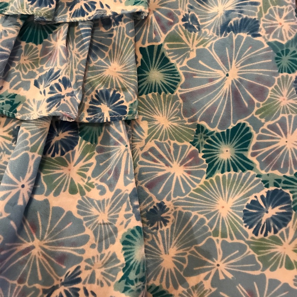 SINE Blue Flowers Blouse