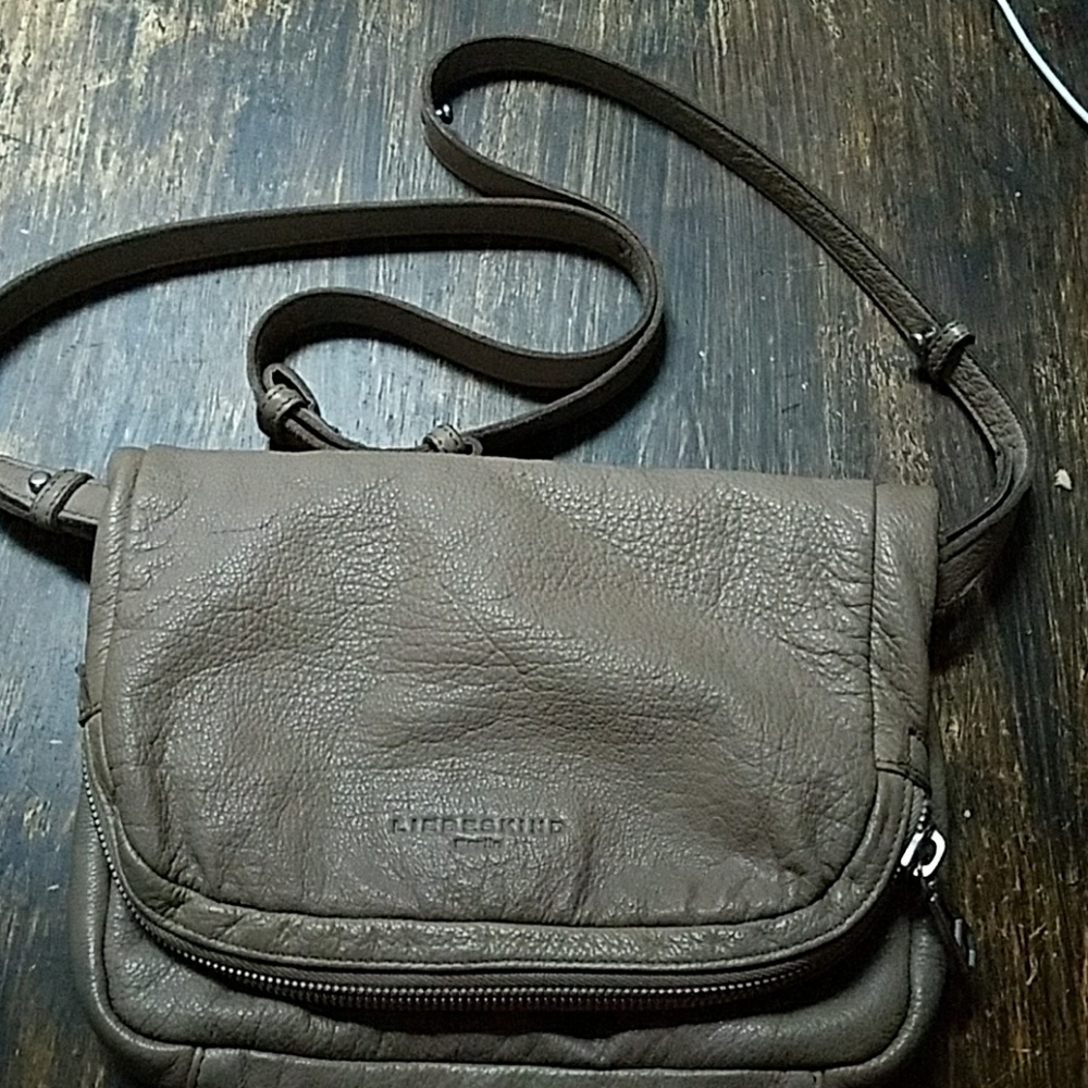 Liebeskind Berlin taupe cross body bag