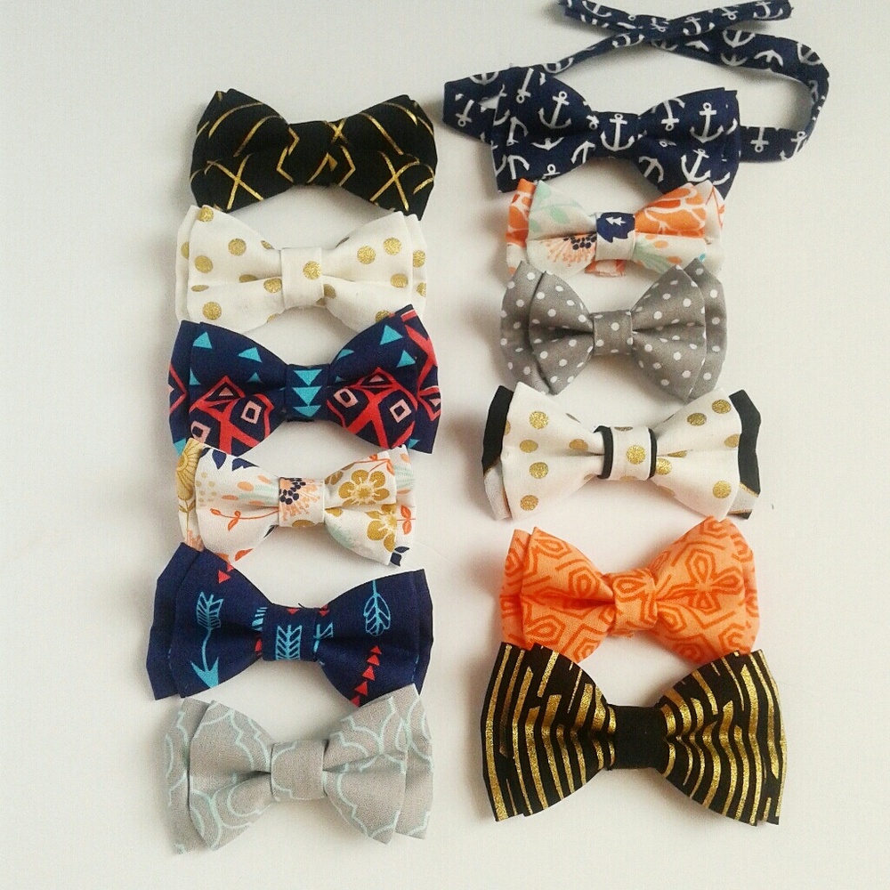 Bowties with clips