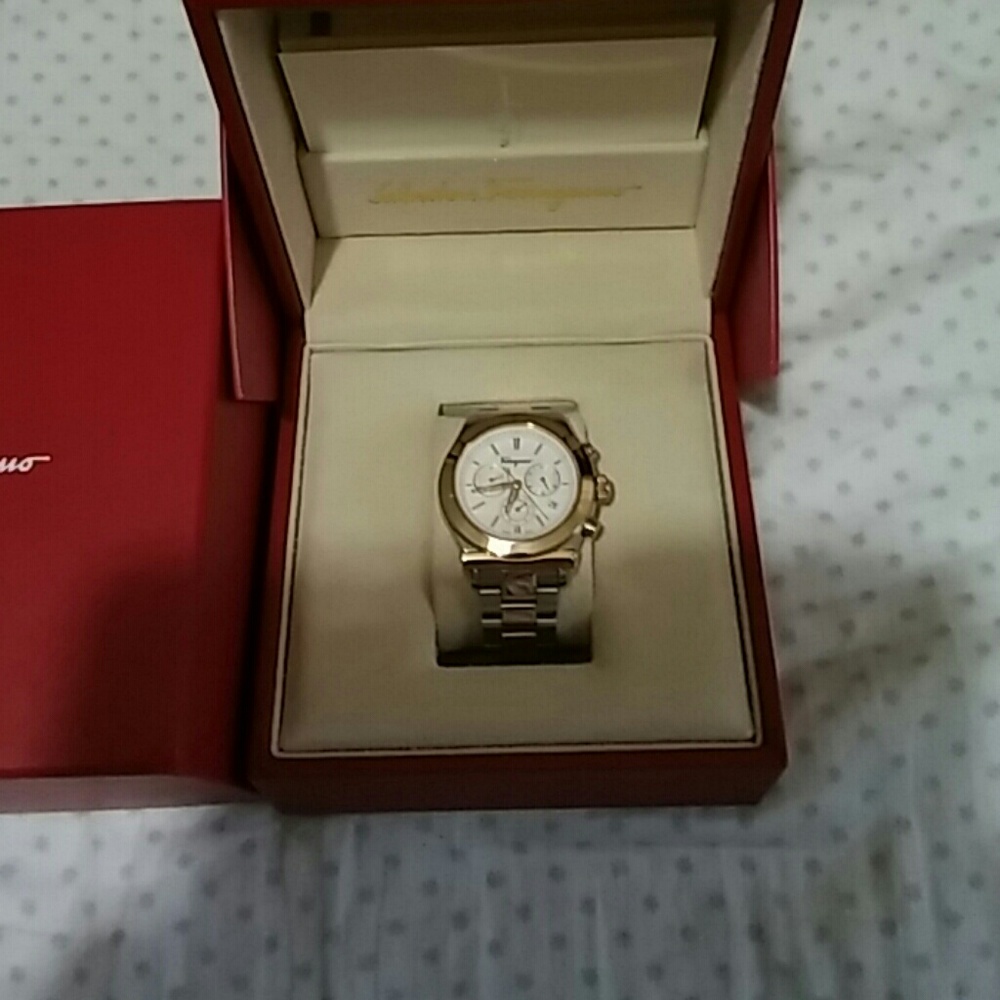Salvatore ferragamo men watch