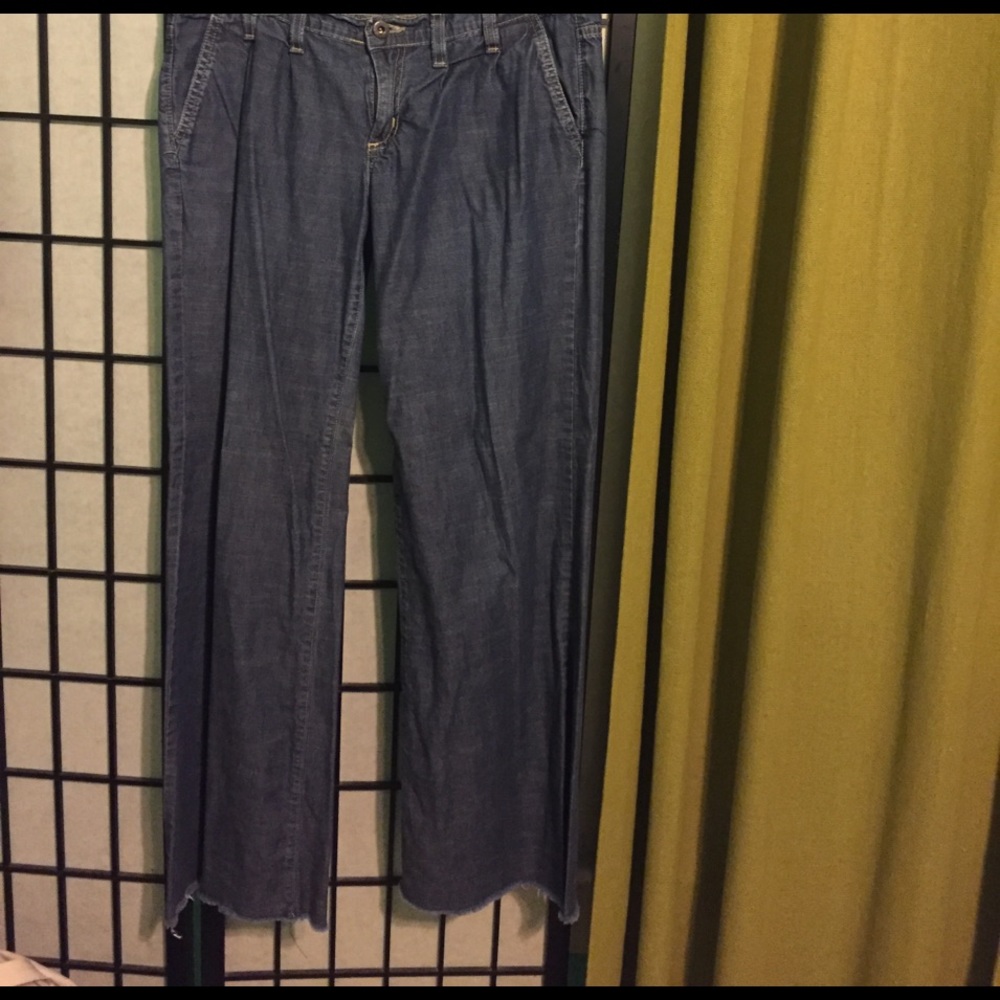 Wide leg jeans