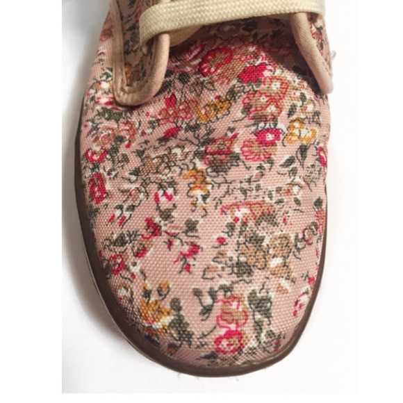 Floral Dr Martens "Shoreditch" canvas boots size 7 - Picture 2 of 3