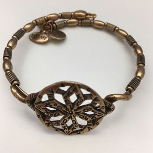 Alex and Ani Gold Wrap Bracelet