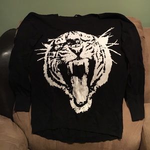 Black tiger Express sweater