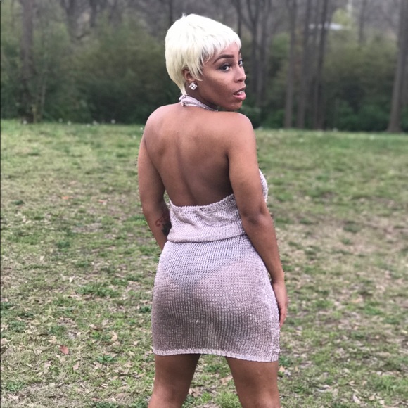 Metallic 2 piece skirt set - Picture 2 of 3