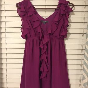 F21 Plum Cocktail Dress