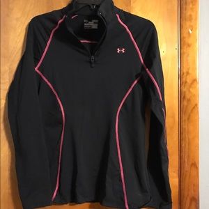 Under armour track jacket quarter zip