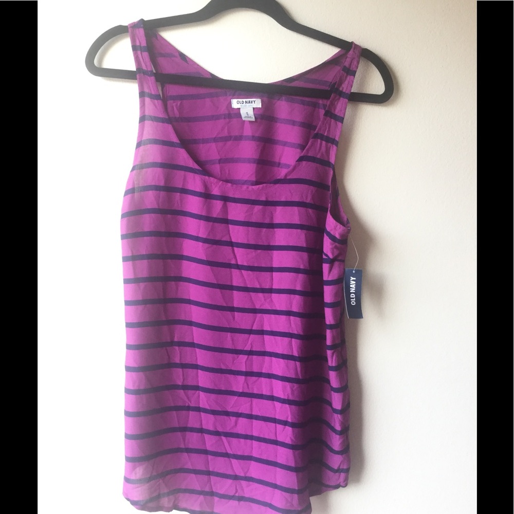 NWT Purple Sleeveless Top