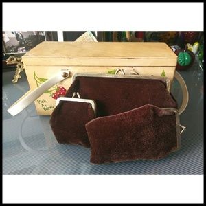 VTG 60's 3 Pc. Kisslock Clutch Set