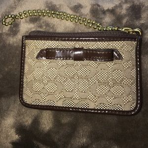 Coach coin purse/credit card holder