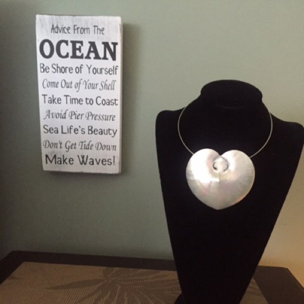Heart Shell Necklace