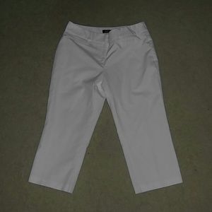 Apt. 9 Pants - Apt. 9 White carpis Apt. 9 Pants - Apt. 9 White carpis