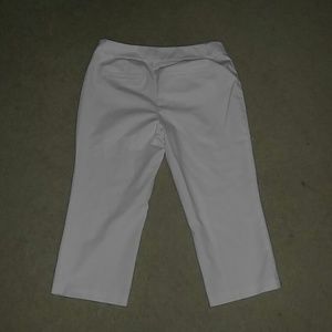 Apt. 9 Pants - Apt. 9 White carpis Apt. 9 Pants - Apt. 9 White carpis
