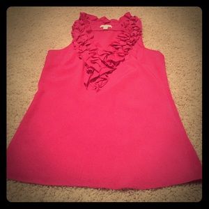 New York & Company pink blouse