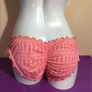 NWT S VICTORIA'S SECRET RUFFLE CHEEKY SWIM