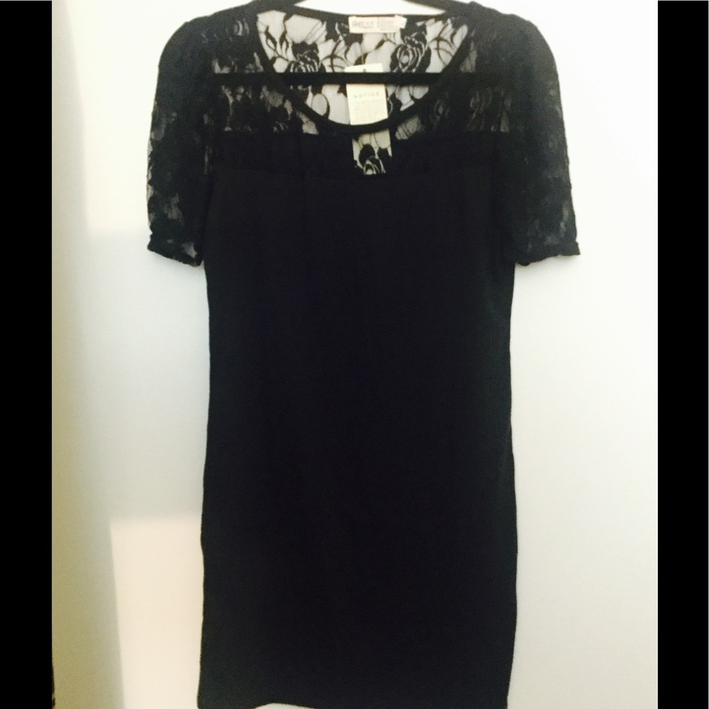 NWT Sexy Lace Black Dress - L